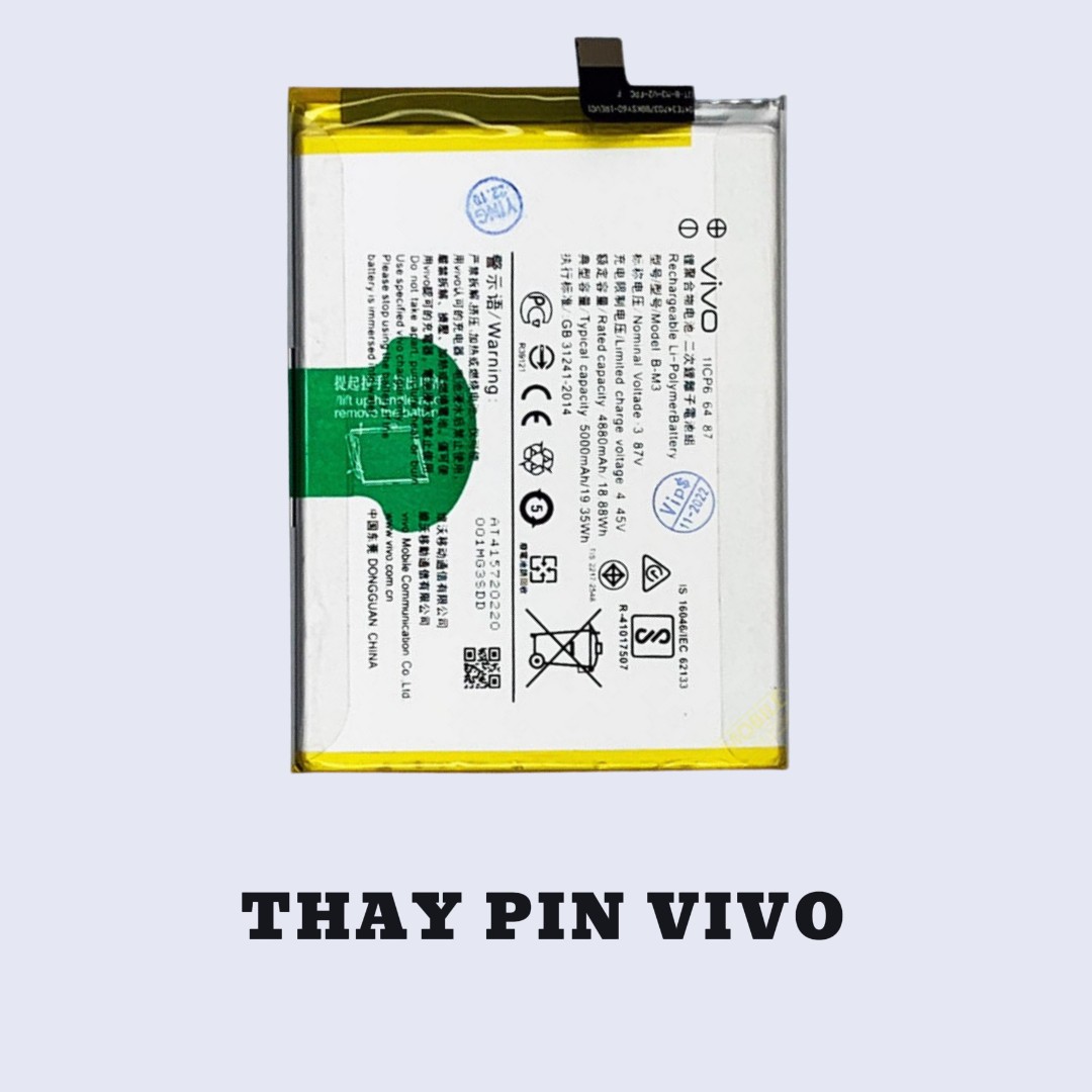 BẢNG GIÁ THAY PIN VIVO